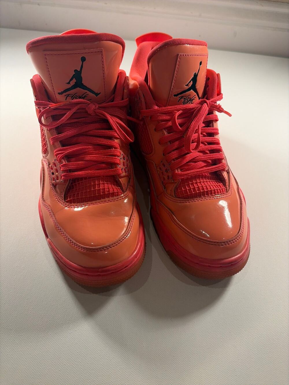 Jordan Air Jordan 4 Retro NRG Hot Punch Patent Leather Women's US 9.5